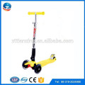 2015 Nuevo producto para la scooter de equilibrio del uno mismo de los cabritos tres ruedas mini favorable compresión del balance del empuje para los cabritos hechos en China